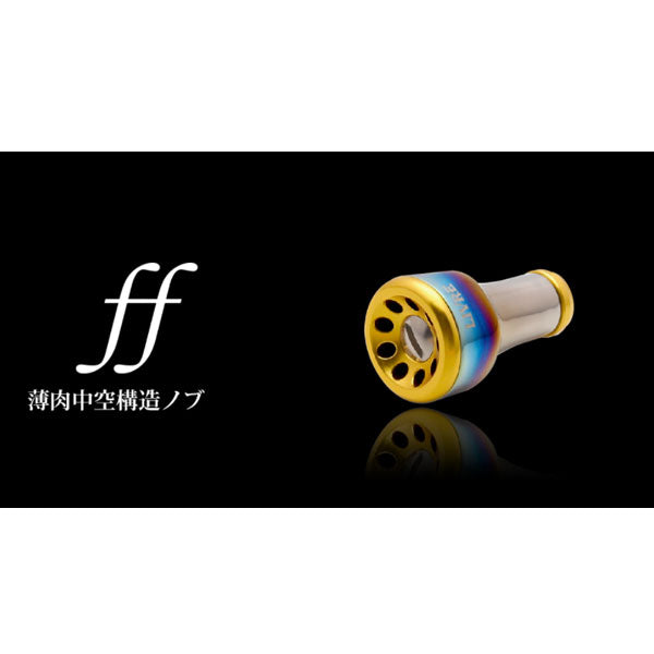 リブレ LIVRE 5371 F2FGL-1 ノブ単体(フォルテッシモ) 1個 (ファイヤー+ゴールドC)