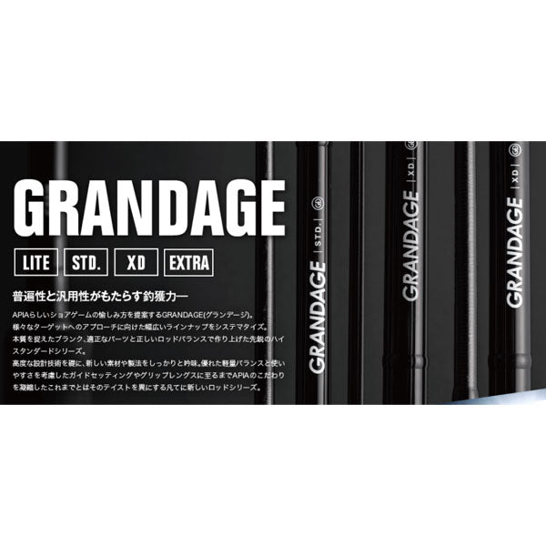 本日24時まで！ アピア グランデージ STD 96ML シーバス 使用極少-