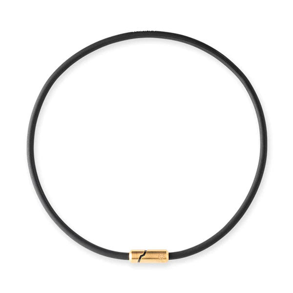 Healthcare Bold Necklace Stack Gold×Black / 52cm