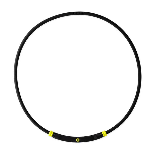 Healthcare Bold Necklace Lite Sports Black×Yellow / 52cm