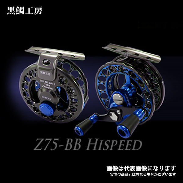 BLACKY THE 落し込み Z75-BB HISPEED ブルーブラック/ブルー