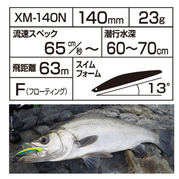 エクスセンス サイレントアサシン 140F AR-C XM-140N