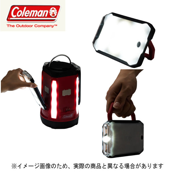 セール！COLEMAN クアッドマルチパネルランタン 電池付き - ライト 