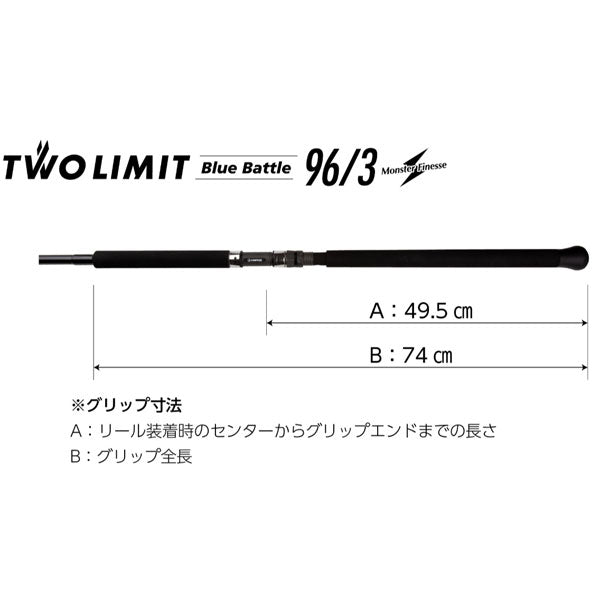 ツーリミット ブルーバトル 96/3 MONSTERFINESSE