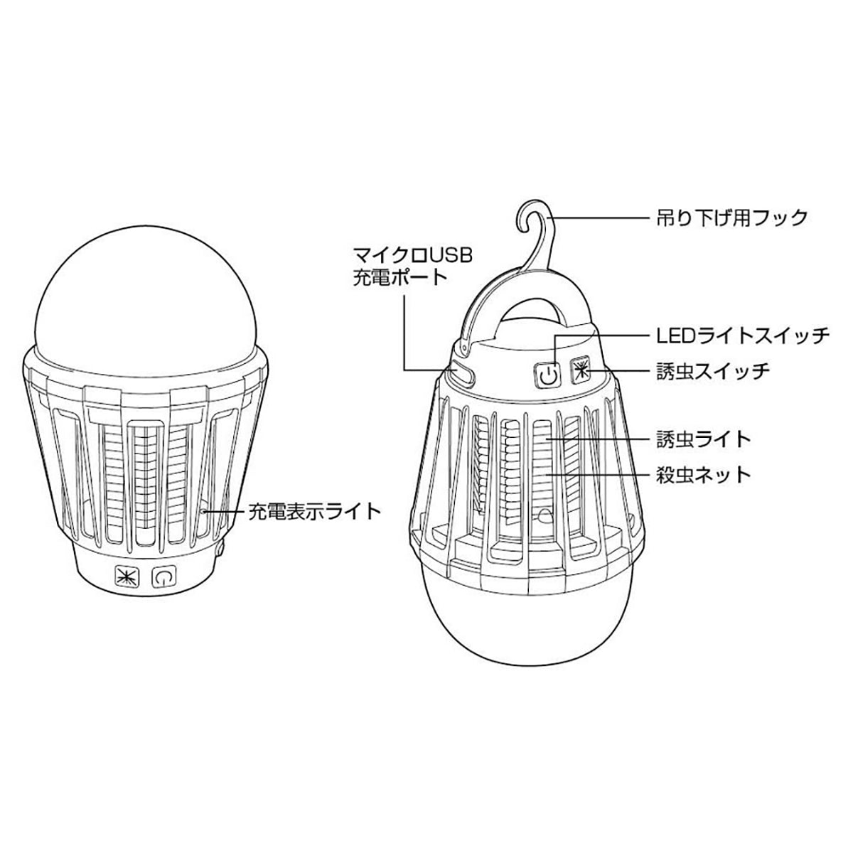 LEDバグランタン UK-4051