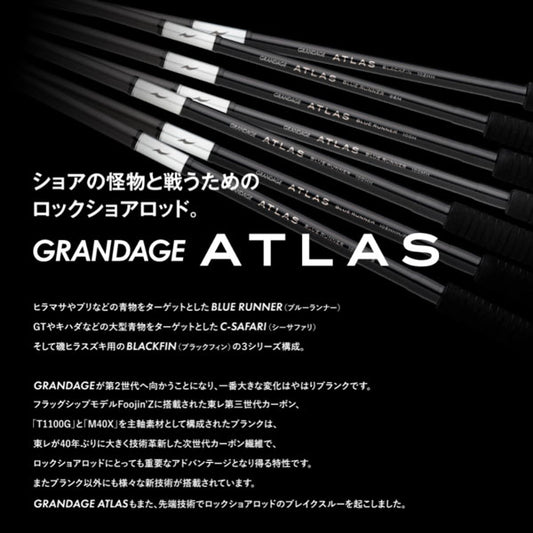 アピア（APIA）GRANDAGE ATLAS BLUE RUNNER