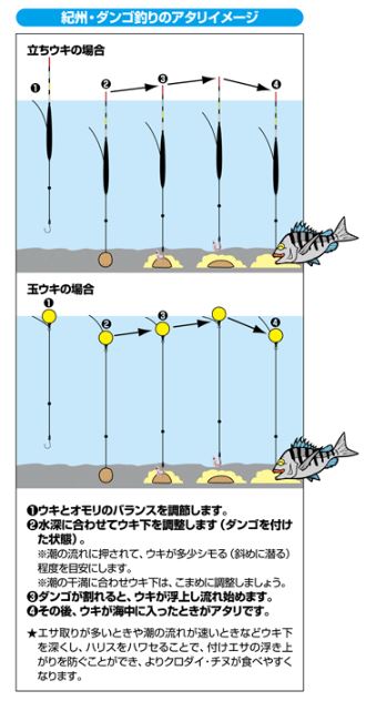 波止ダンゴ チヌ