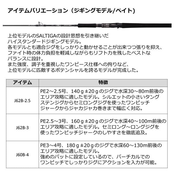 22 アウトレイジ J62B-3 2022年新製品 – フィッシングマックス WEBSHOP